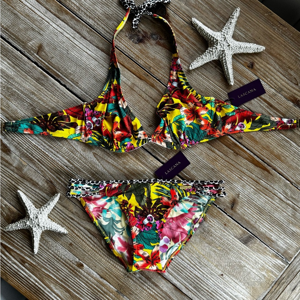 Lahaina, Tropical print  Bikini set